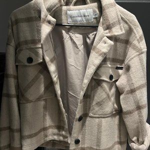 Calvin Klien Plaid Jacket